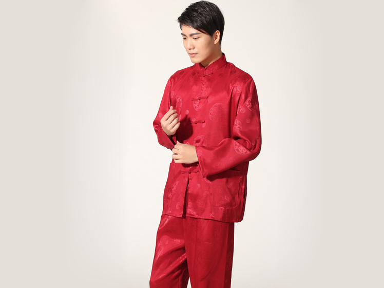 Tai Chi Clothing Long-sleeve Casual Style Linen Suit